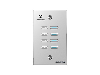 Painel de controle com botões